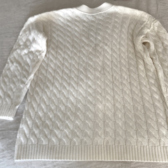 NWT Alice + Olivia Bradford Cable Grandpa Cardigan - Picture 9 of 11